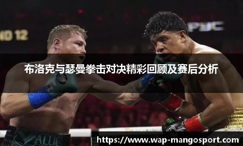 布洛克与瑟曼拳击对决精彩回顾及赛后分析